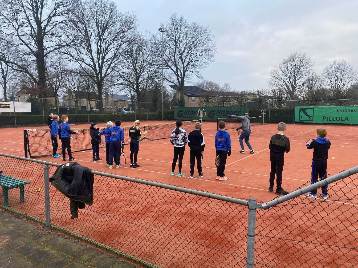 Afb: Ik en m'n mattie tennistoernooi dankzij Jeugd aan Zet